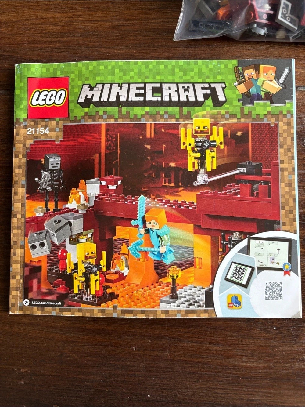 LEGO The Nether Fortress Minecraft Set 21154